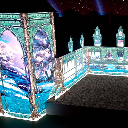 Fléville simulation du spectacle son et lumière Fléville simulation du spectacle son et lumière